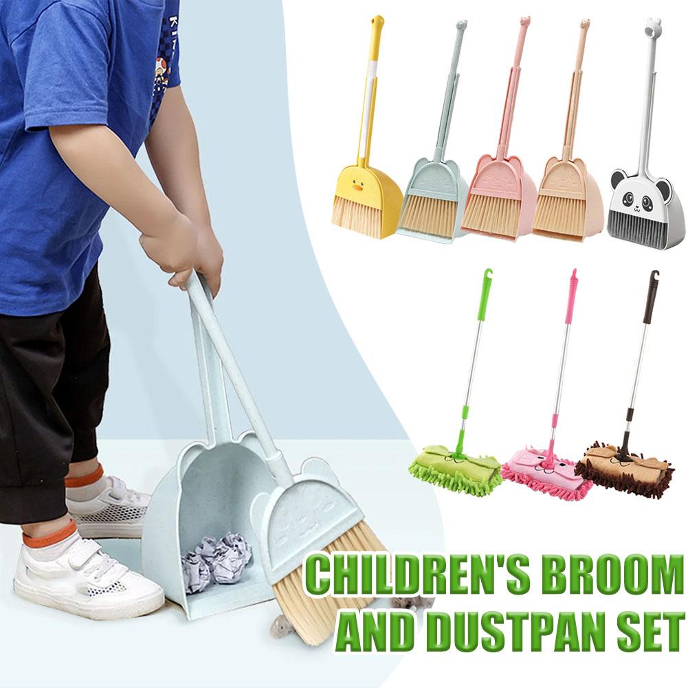 Kids Outdoor Broom - Детский игровой набор для уборки: мини-метла