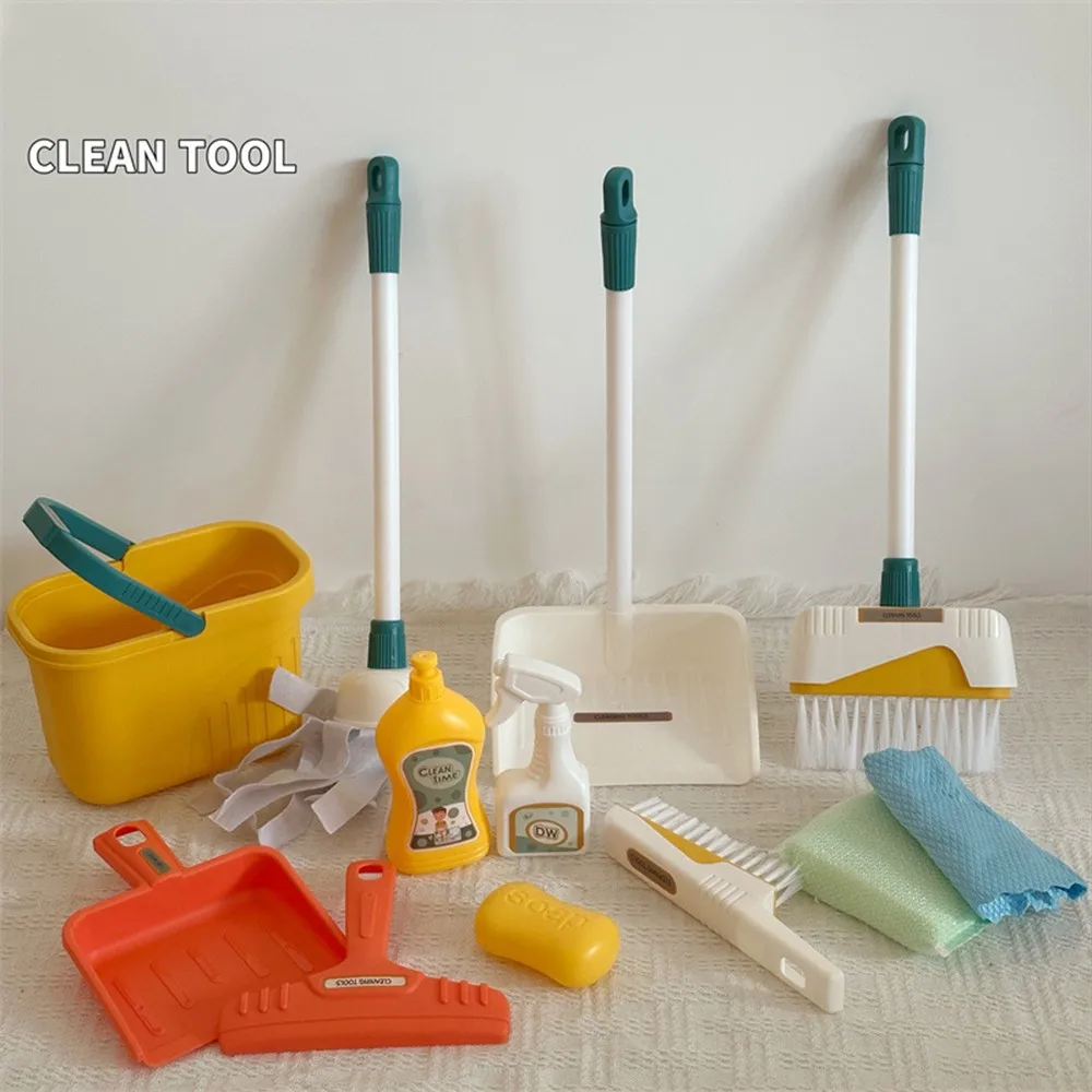 Kids Outdoor Broom - 12 шт./компл. детский набор для уборки,