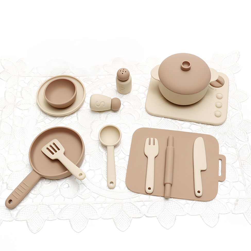 Набор из 13 силиконовых игруше – обзор и цена Kids Outdoor Kitchen Accessories